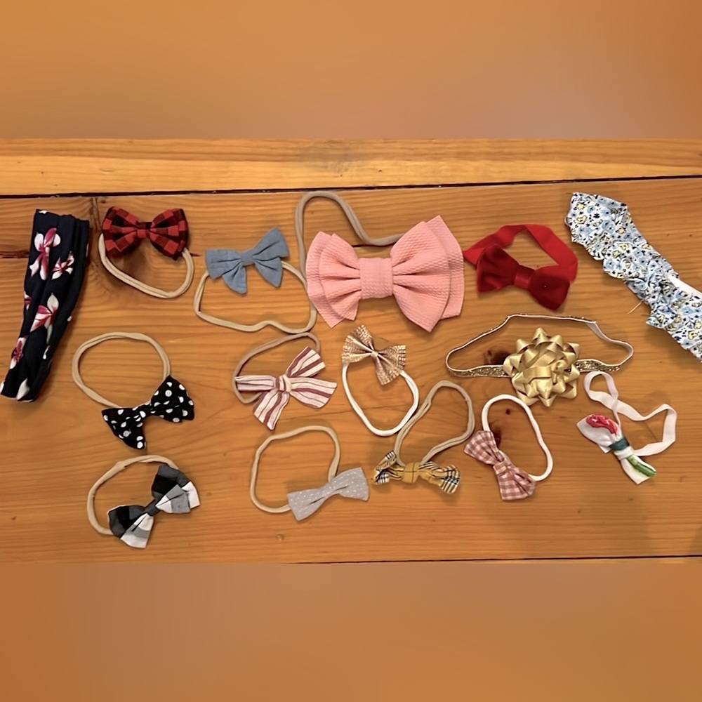 Baby girl headbands and bows